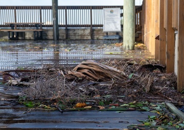 Hurricane Milton sweeps Patrick Space Force Base at Category 1 strength