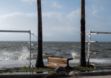 Hurricane Milton sweeps Patrick Space Force Base at Category 1 strength