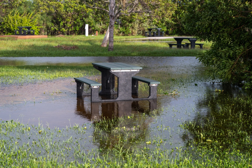 Hurricane Milton sweeps Patrick Space Force Base at Category 1 strength