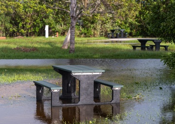 Hurricane Milton sweeps Patrick Space Force Base at Category 1 strength