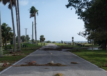 Hurricane Milton sweeps Patrick Space Force Base at Category 1 strength