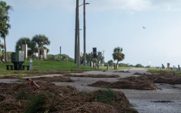 Hurricane Milton sweeps Patrick Space Force Base at Category 1 strength