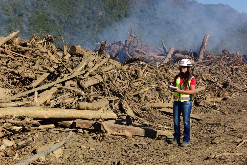 USACE supports debris operations in Unicoi County, Tennessee