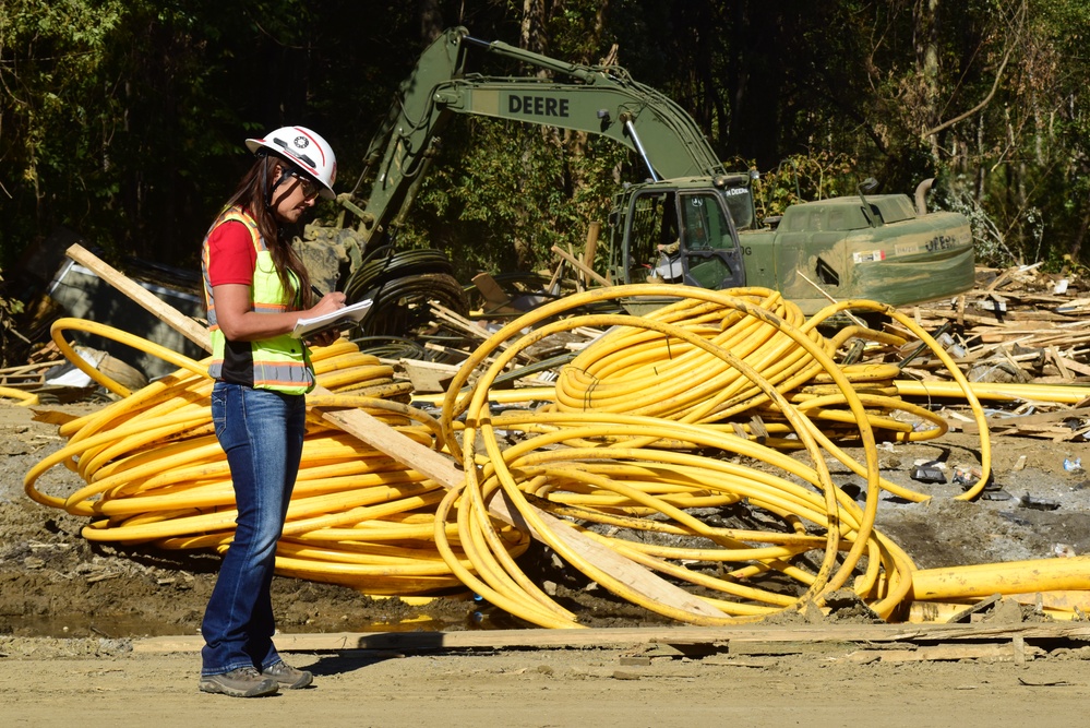 USACE supports debris operations in Unicoi County, Tennessee