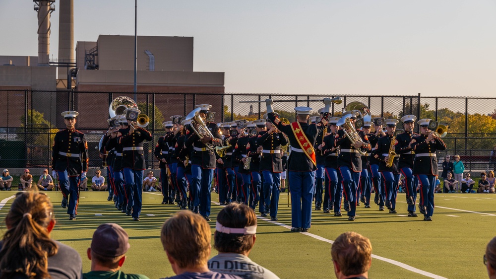 Marine Forces Reserve Band Tours Wisconsin - UW Madison