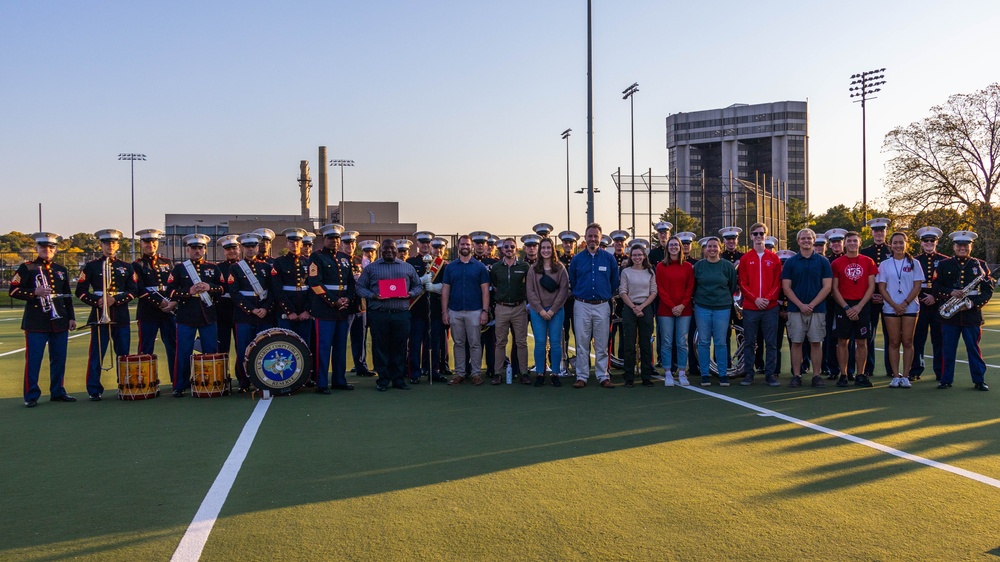 Marine Forces Reserve Band Tours Wisconsin - UW Madison