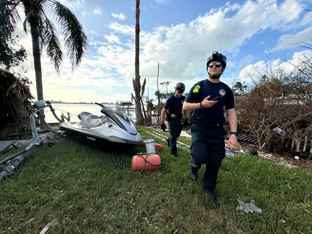 FEMA Urban Search and Rescue Conducts Assessments After Hurricane Milton