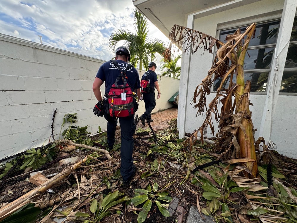 FEMA Urban Search and Rescue Conducts Assessments After Hurricane Milton