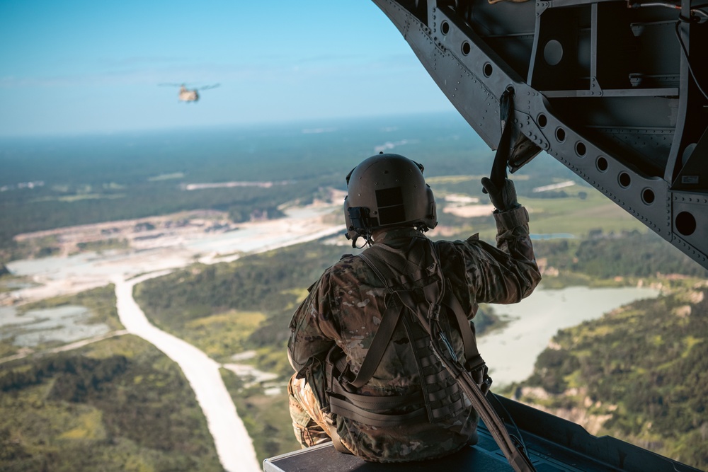 FLARNG Soldiers with 1-111th GSAB Conducted SAR Operations During Hurricane Milton