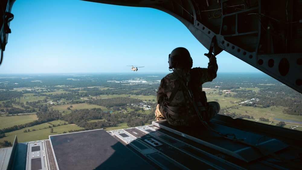 FLARNG Soldiers with 1-111th GSAB Conducted SAR Operations During Hurricane Milton