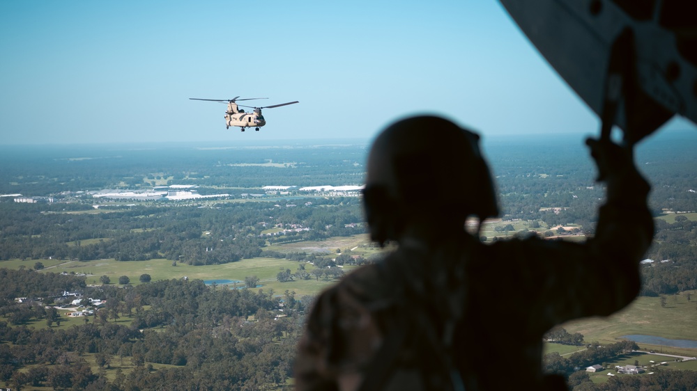 FLARNG Soldiers with 1-111th GSAB Conducted SAR Operations During Hurricane Milton