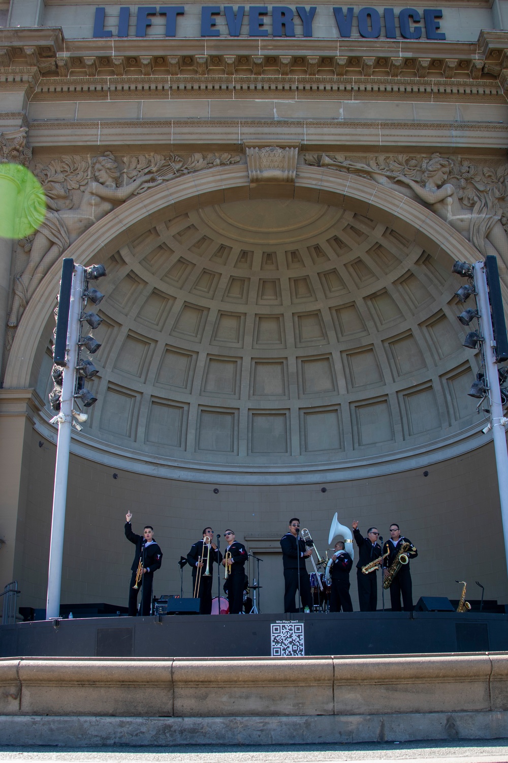 Navy Brass Band Performs For Locals During San Francisco Fleet Week 2024