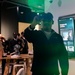 U.S. Navy Sailors Work with Technology at the Verizon Innovation Center