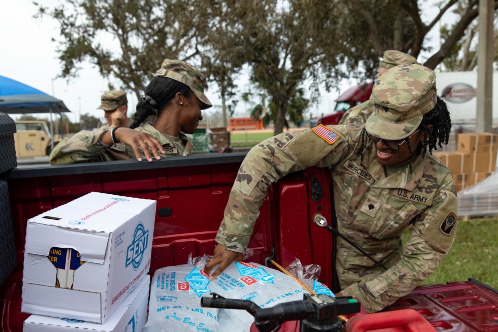 Florida National Guard Responds to Hurricane Milton