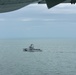 Coast Guard Air Station Miami aircrews fly over cutters in Tampa Bay after Hurricane Milton