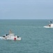 Coast Guard Air Station Miami aircrews fly over cutters in Tampa Bay after Hurricane Milton