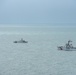 Coast Guard Air Station Miami aircrews fly over cutters in Tampa Bay after Hurricane Milton