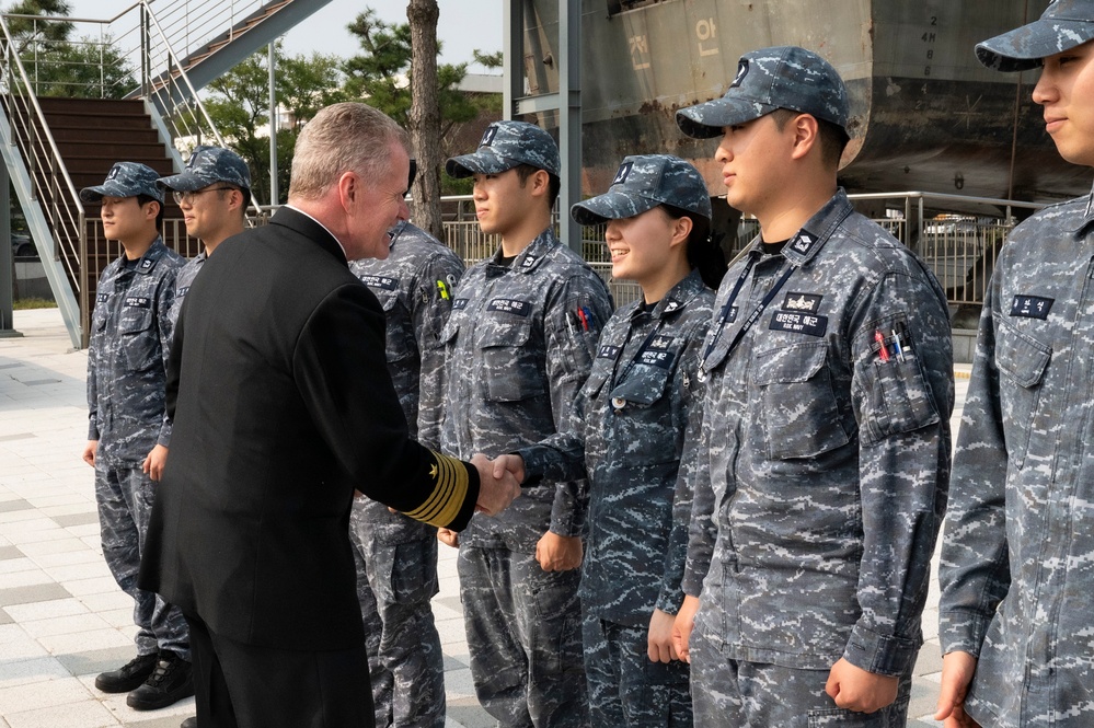 CDRUSINDOPACOM visits The Cheonan Memorial in Republic of Korea