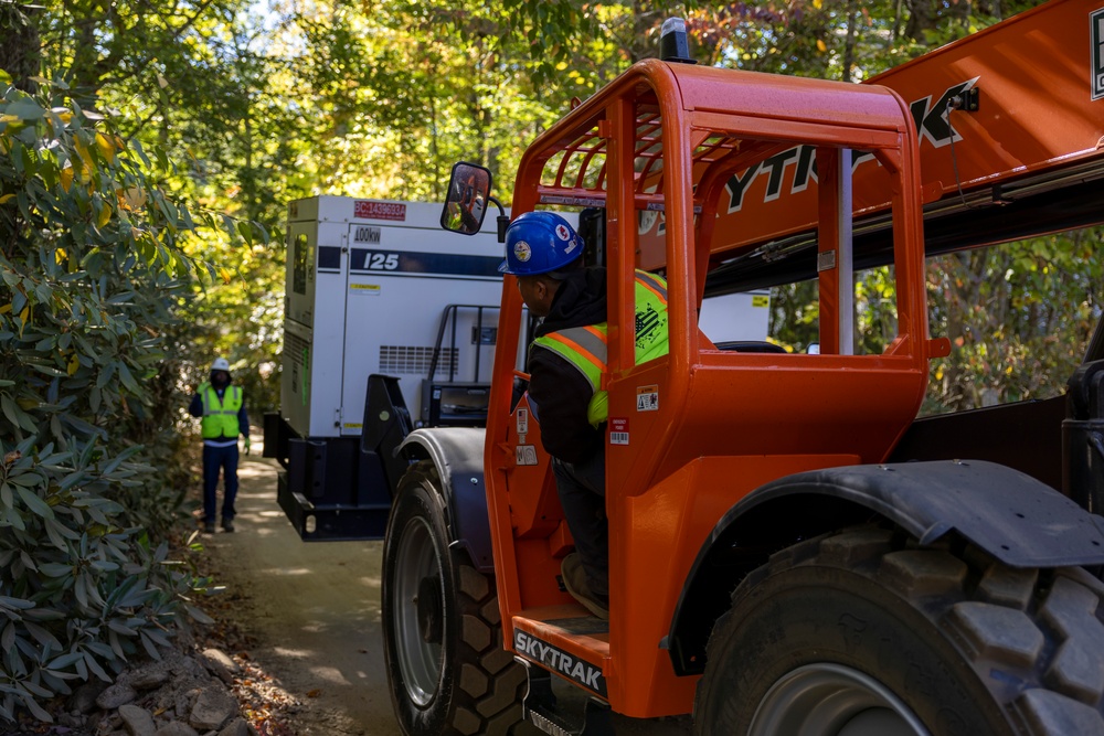 Army Corps responds to Hurricane Helene, provides temporary emergency power to North Carolina communities