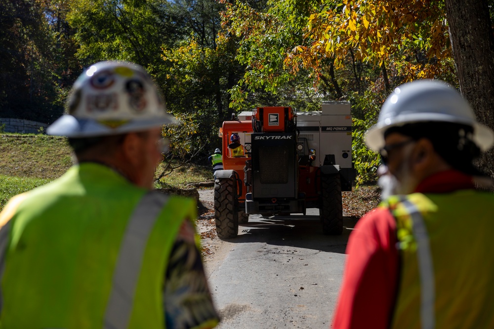 Army Corps responds to Hurricane Helene, provides temporary emergency power to North Carolina communities