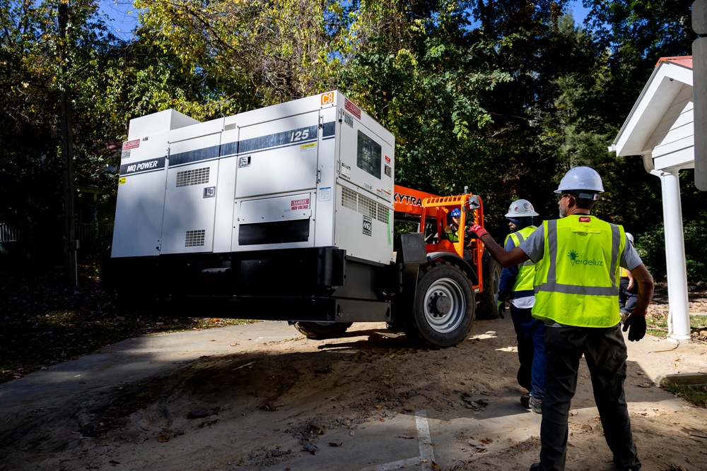 Army Corps responds to Hurricane Helene, provides temporary emergency power to North Carolina communities