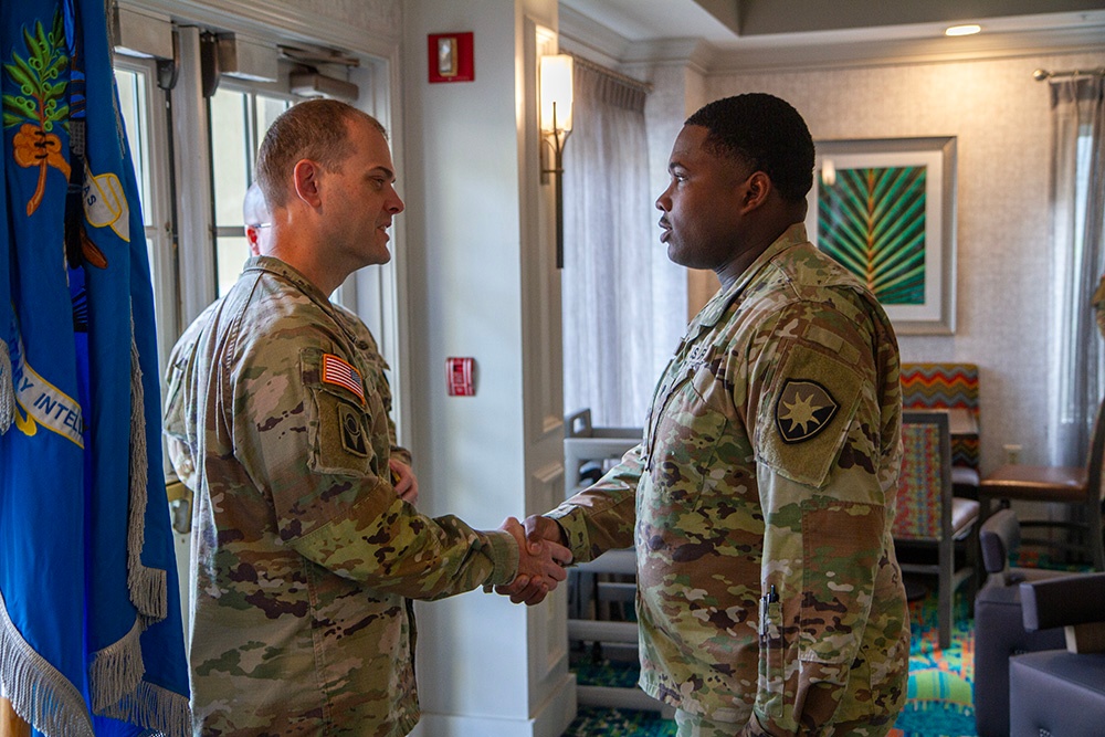 50th Regional Support Group commander recognizes Soldiers’ excellent performance during Hurricane Milton