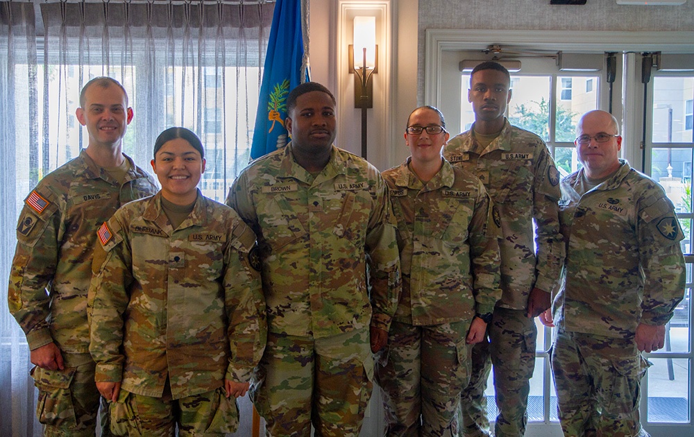 50th Regional Support Group commander recognizes Soldiers’ excellent performance during Hurricane Milton