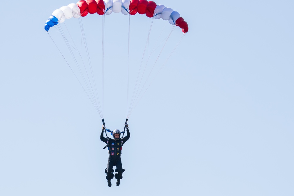 Soldiers from the U.S. Army Parachute Team compete, win gold at skydiving world championships