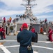 USS John S. McCain conducts flight deck casualty drill