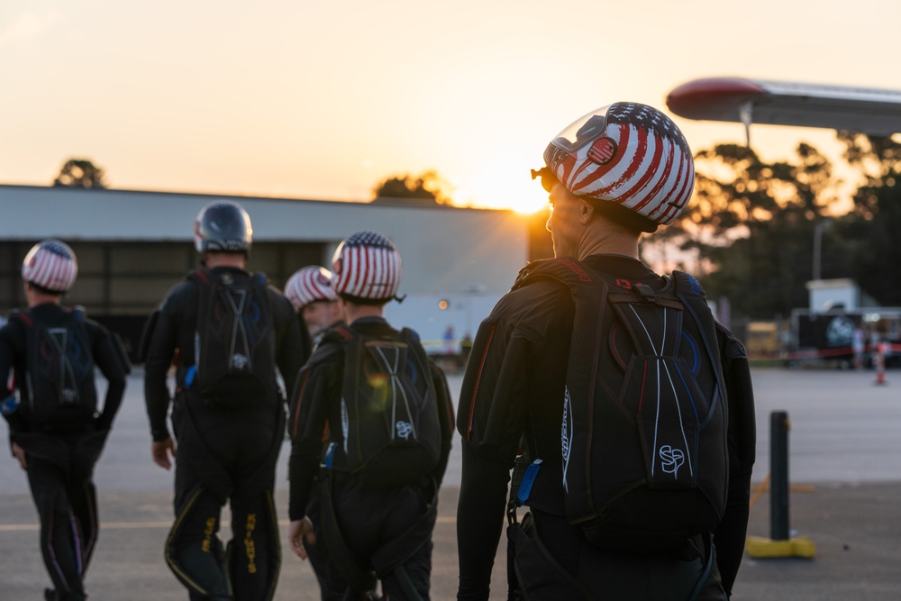 Soldiers from the U.S. Army Parachute Team compete, win gold at skydiving world championships