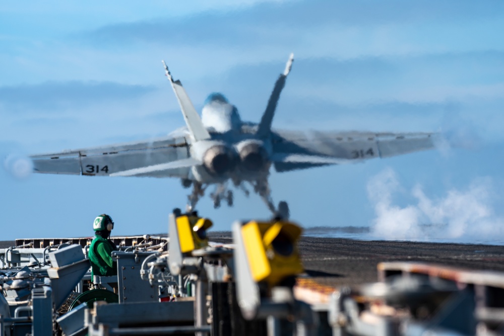 Nimitz Conducts Flight Operations