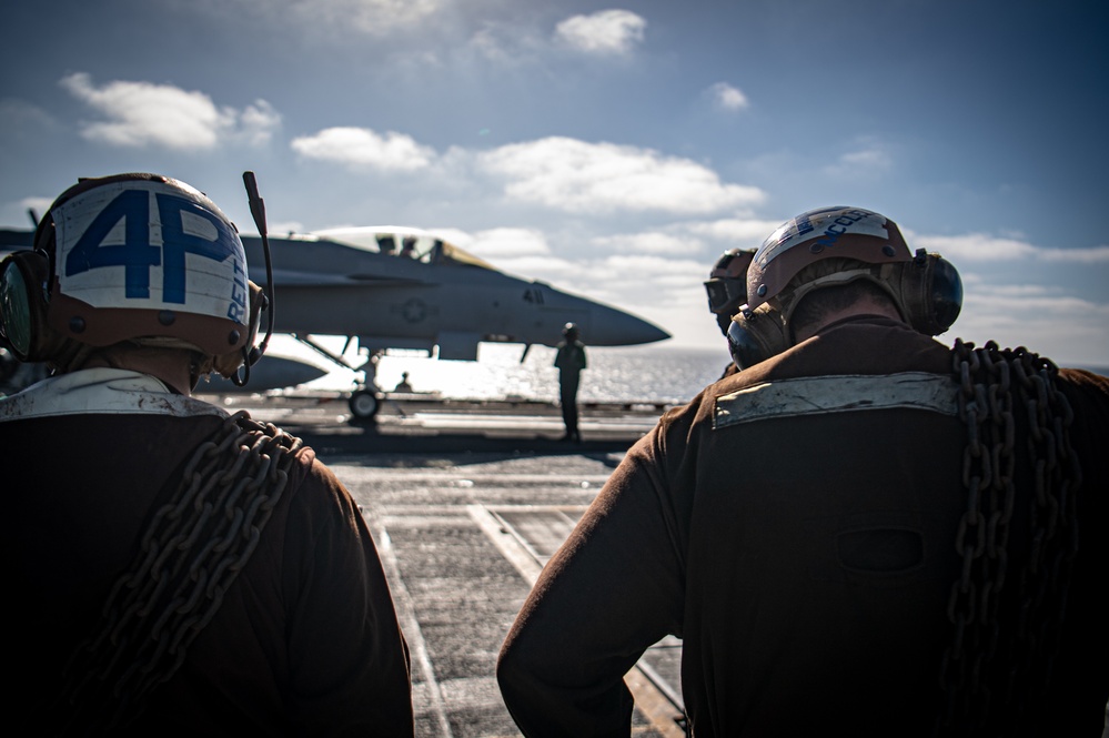 Nimitz Conducts Flight Operations