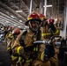 Nimitz Sailors Fight a Simulated Fire