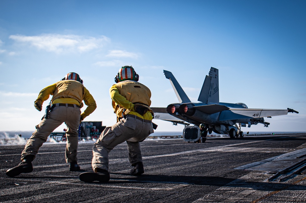 Nimitz Conducts Flight Operations