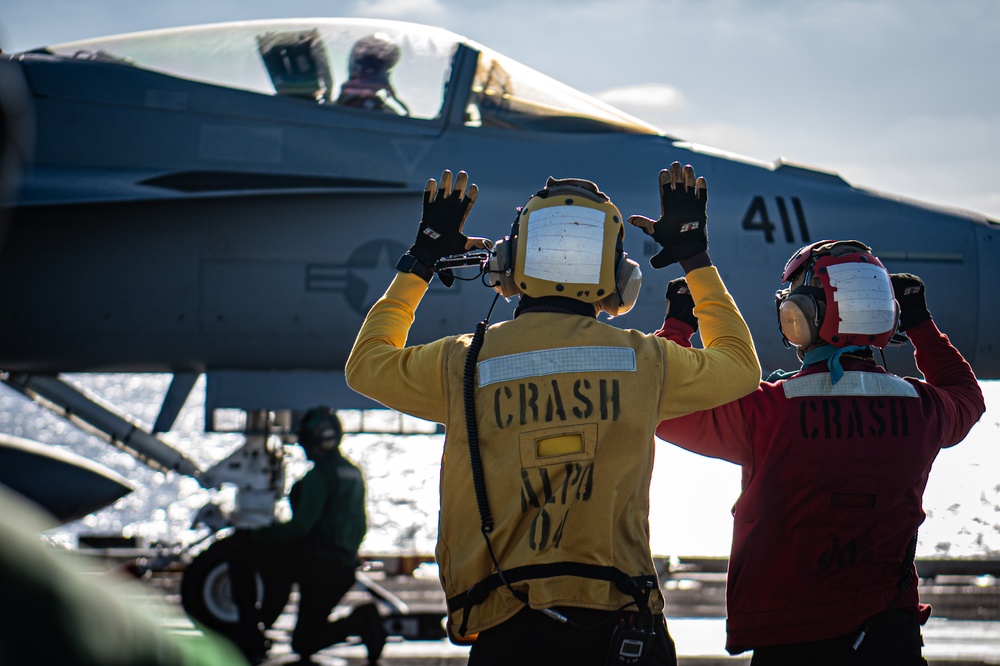 Nimitz Conducts Flight Operations