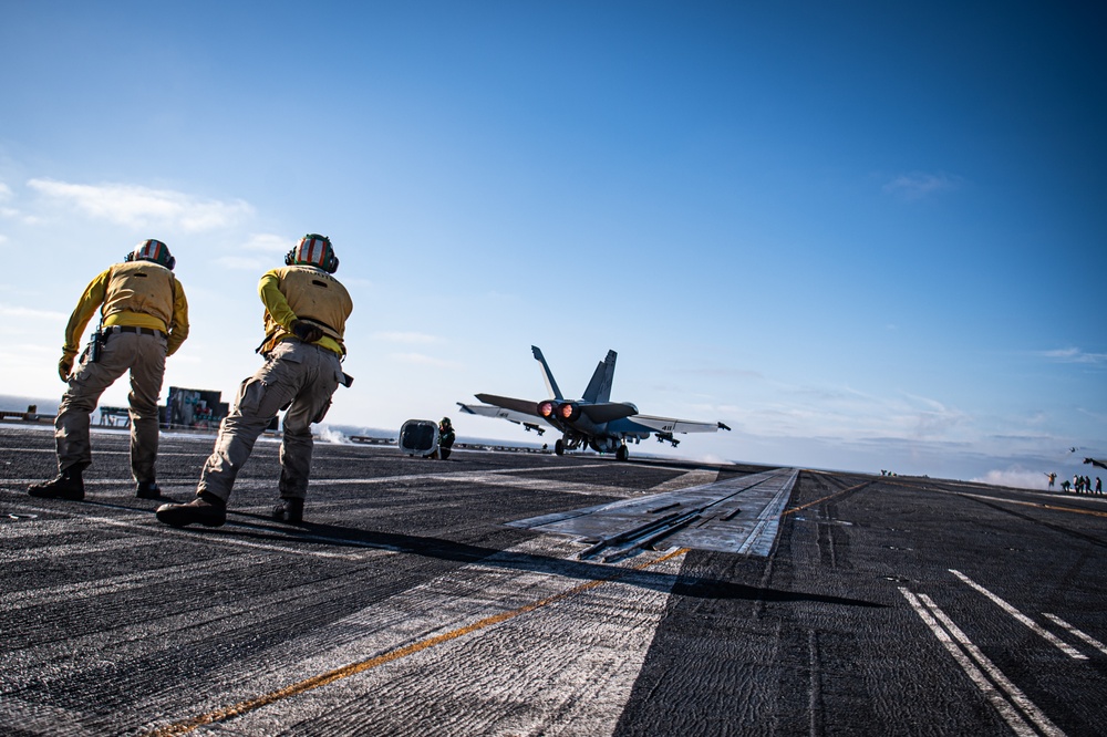 Nimitz Conducts Flight Operations