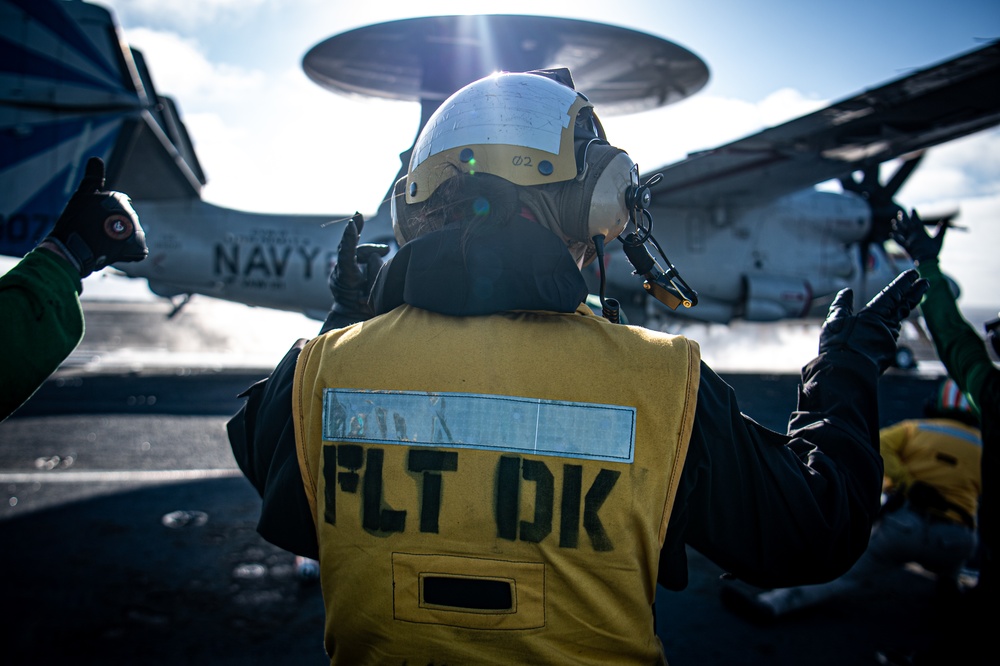 Nimitz Conducts Flight Operations