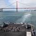USS Somerset participates in a Parade of Ships during San Francisco Fleet Week
