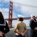 USS Somerset participates in a Parade of Ships during San Francisco Fleet Week