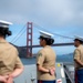 USS Somerset participates in a Parade of Ships during San Francisco Fleet Week