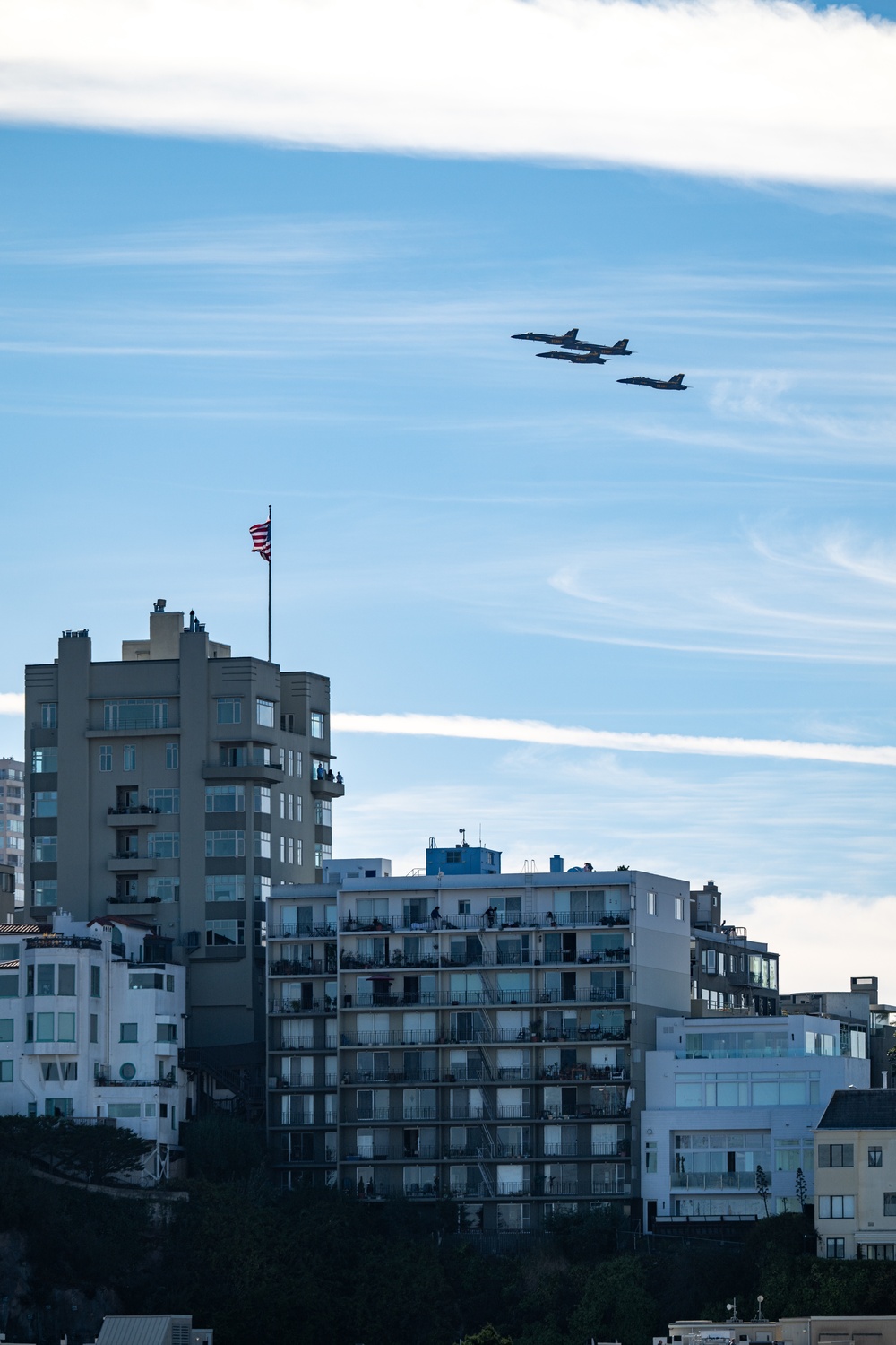 U.S. Navy Blue Angels perform during San Francisco Fleet Week