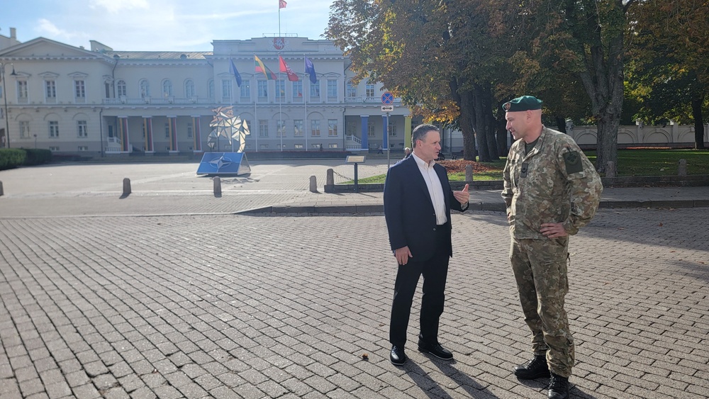 PAARNG and Lithuanian chaplains meet