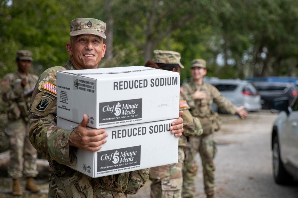 Florida National Guard Responds to Hurricane Milton