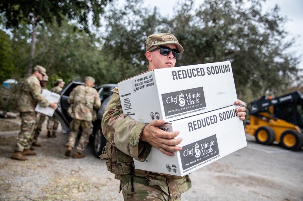 Florida National Guard Responds to Hurricane Milton