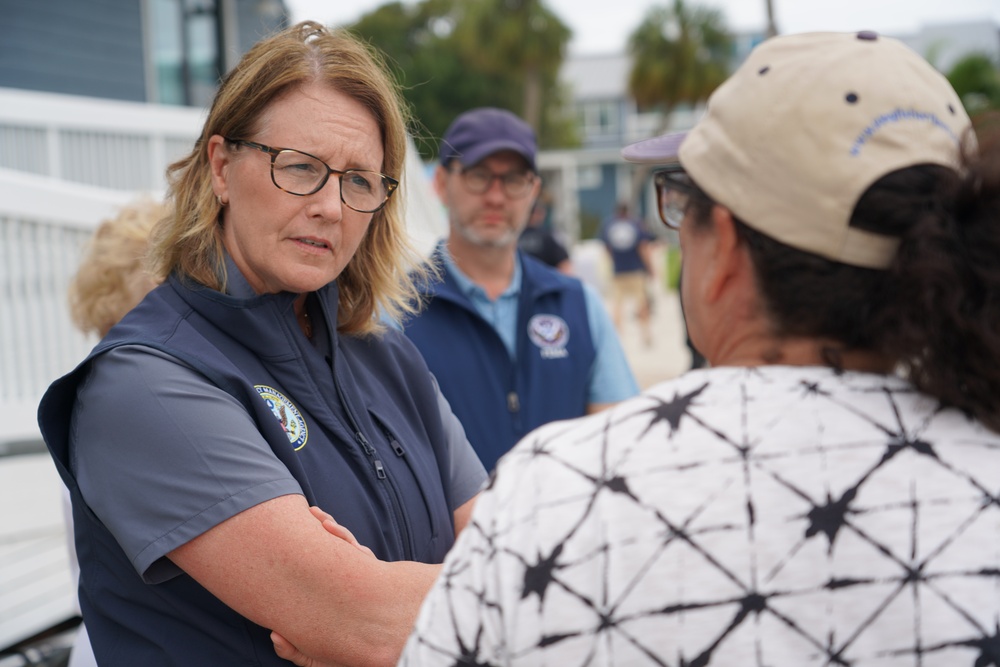 FEMA Administrator Criswell is on the Ground to Respond to Hurricane Milton