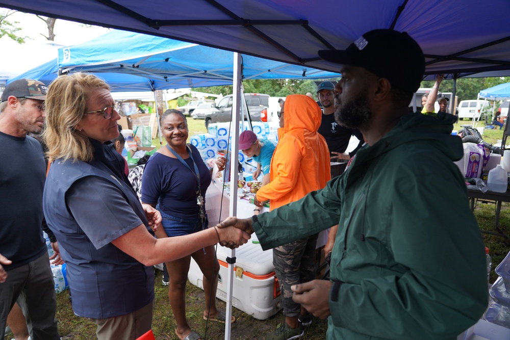 FEMA Administrator Criswell is on the Ground to Respond to Hurricane Milton