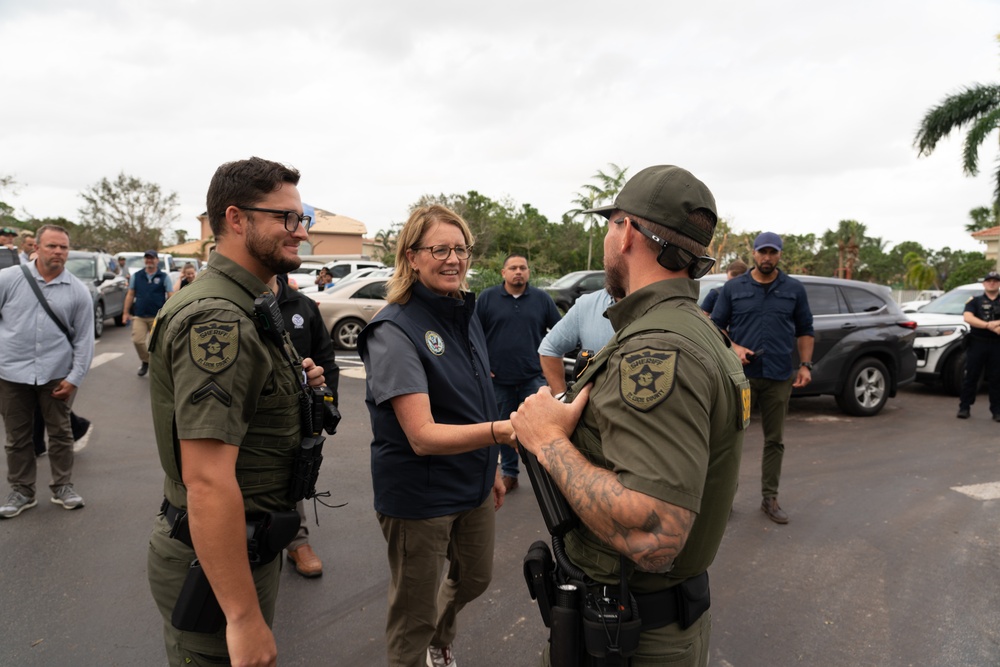 FEMA Administrator Criswell is on the Ground to Respond to Hurricane Milton