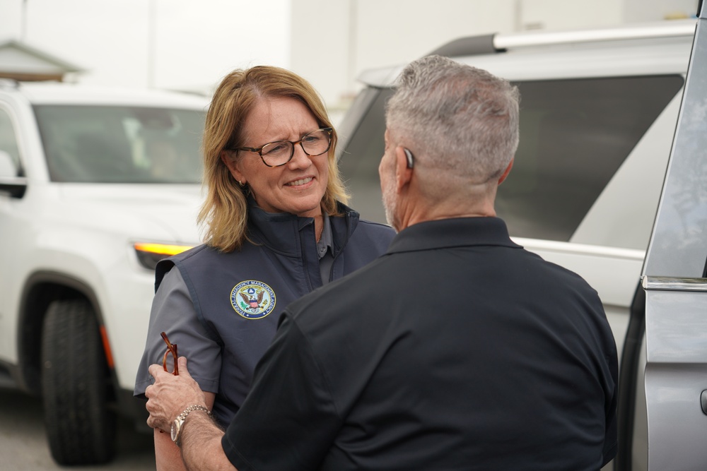 FEMA Administrator Criswell is on the Ground to Respond to Hurricane Milton