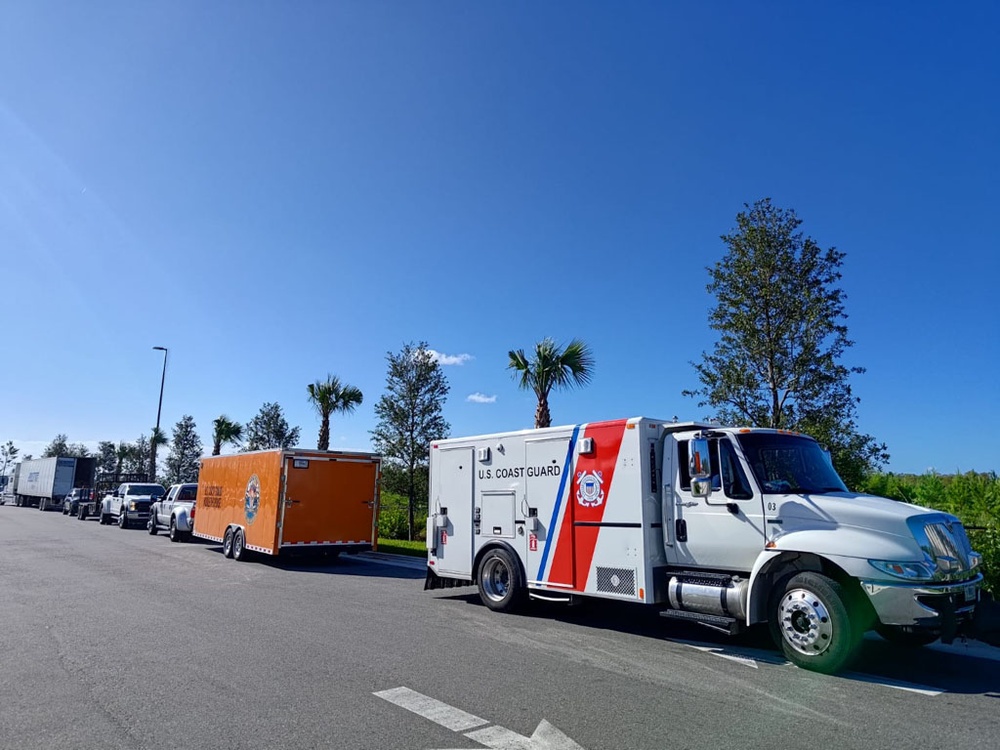 Coast Guard supports partners with communication assets post Hurricane Milton