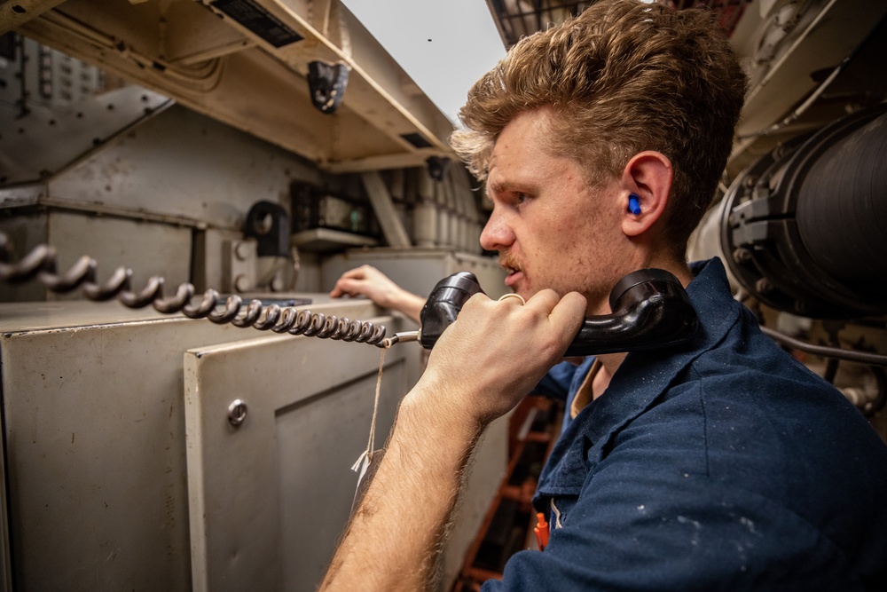 Generator Water Wash aboard the USS Cole